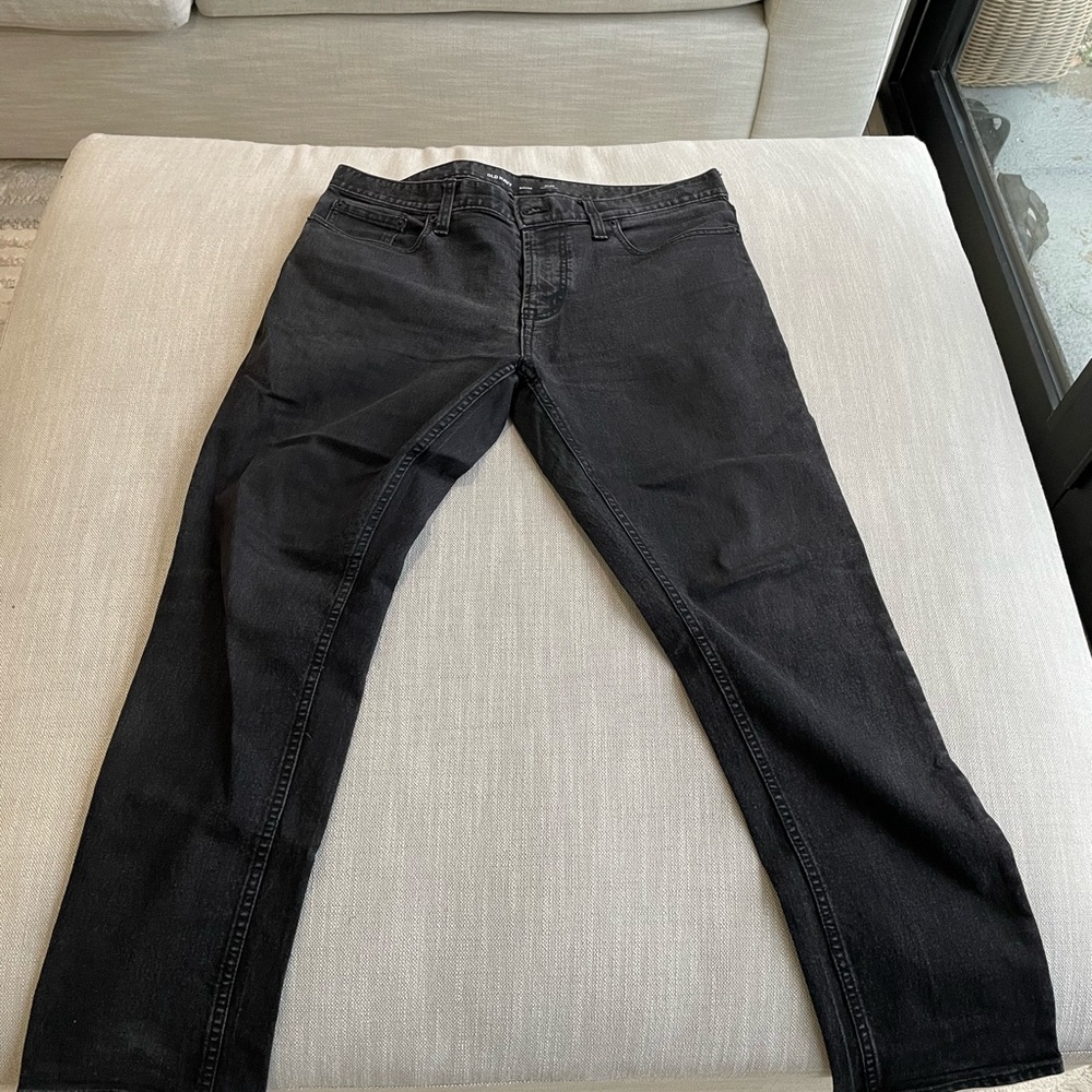 Old Navy Men's Slim Black Jeans